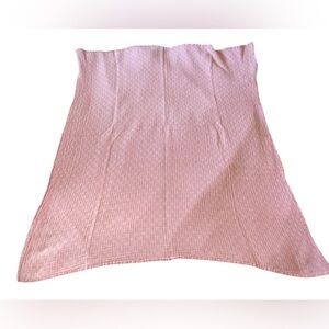 Aden & Anais Essentials Pink and White Receiving/Swaddling Blanket